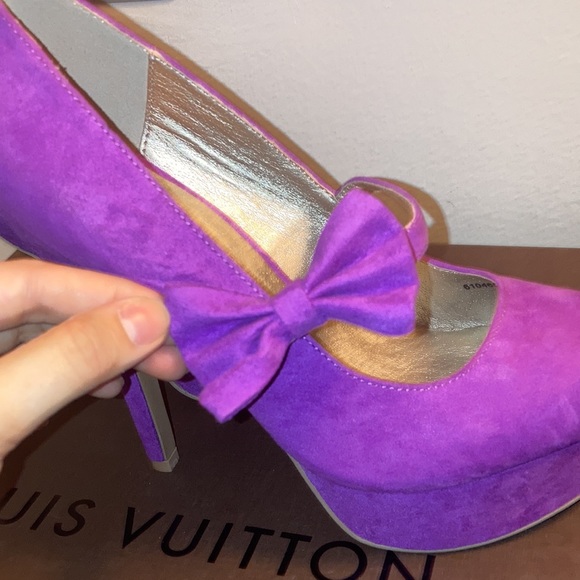 Purple heels - Picture 3 of 5